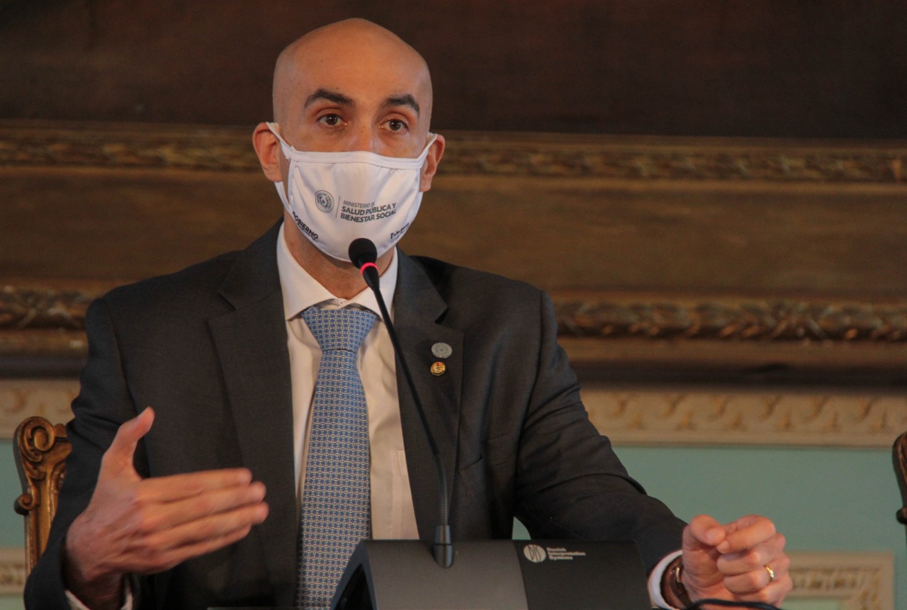 Julio Mazzoleni, ministro de Salud. Foto: Ministerio de Salud