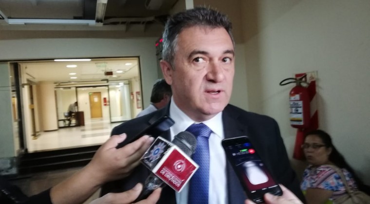 Ingeniero Luis Villordo, titular de la ANDE.