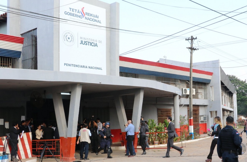 Fachada de la Penitenciaría Nacional de Tacumbú.
