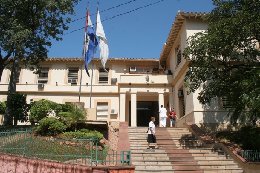 Fachada del Ministerio de Salud.
