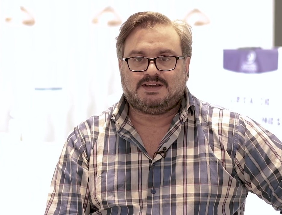 Dr. José Fusillo, presidente de la Sociedad Paraguaya de Neumología | Foto: captura de video