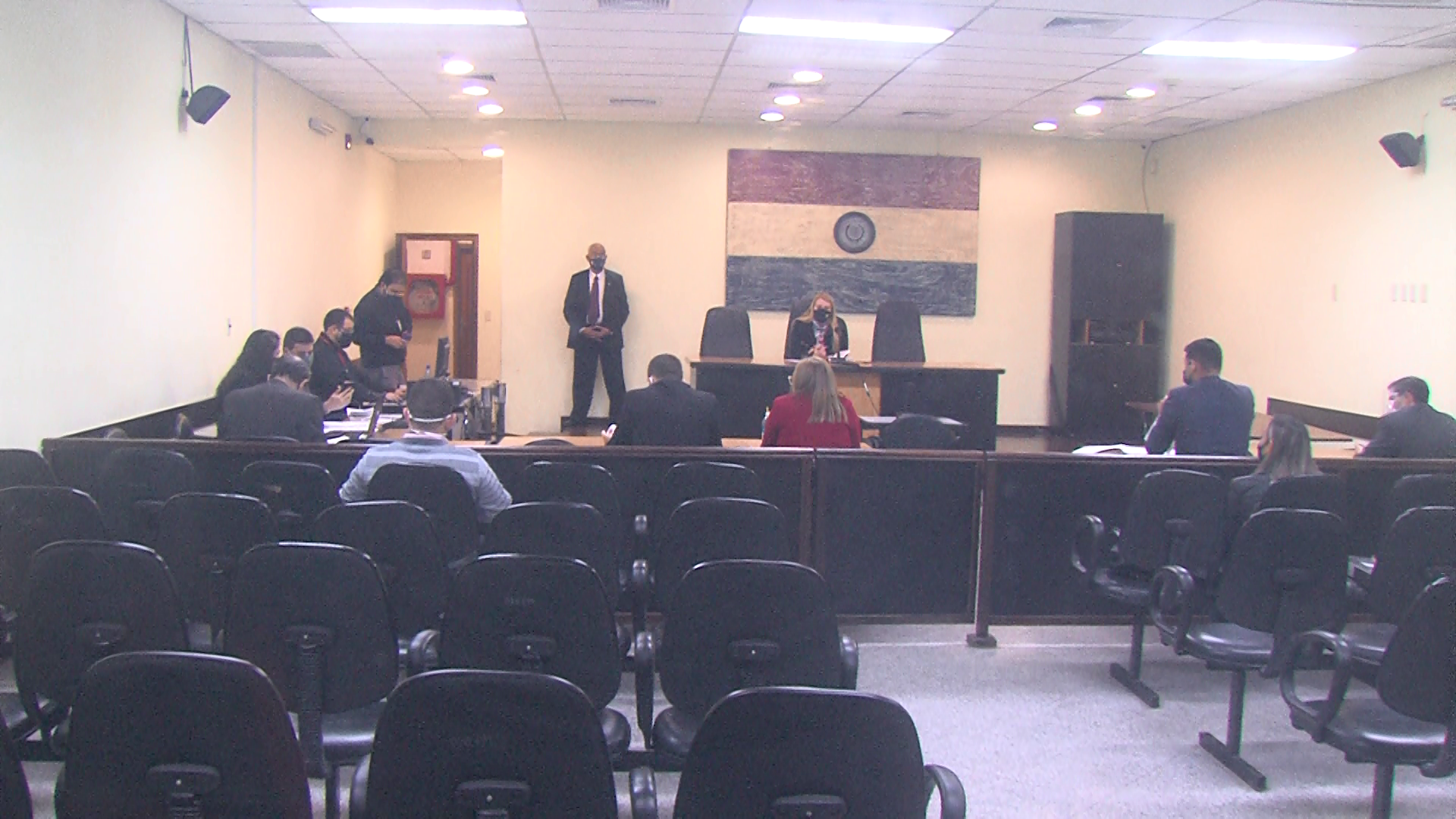 Audiencia de revisión de medidas cautelares para el suboficial Gustavo Florentín.
