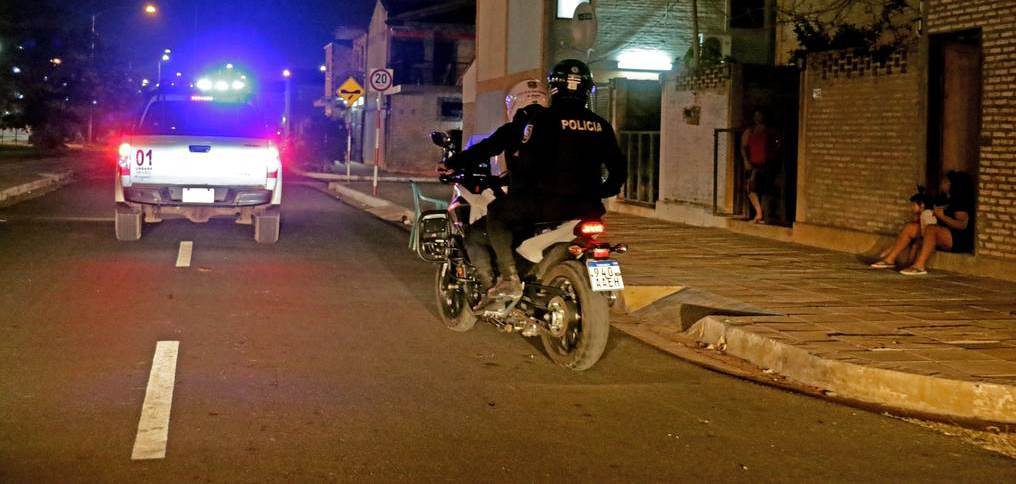 El hecho sucedió en el barrio Cristo Rey del Km 11 Acaray, en Ciudad del Este. Foto: Gentileza