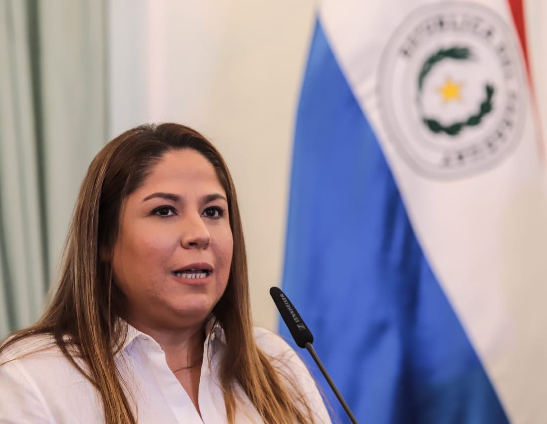 Patricia Samudio, extitular de Petropar. Foto: Agencia IP