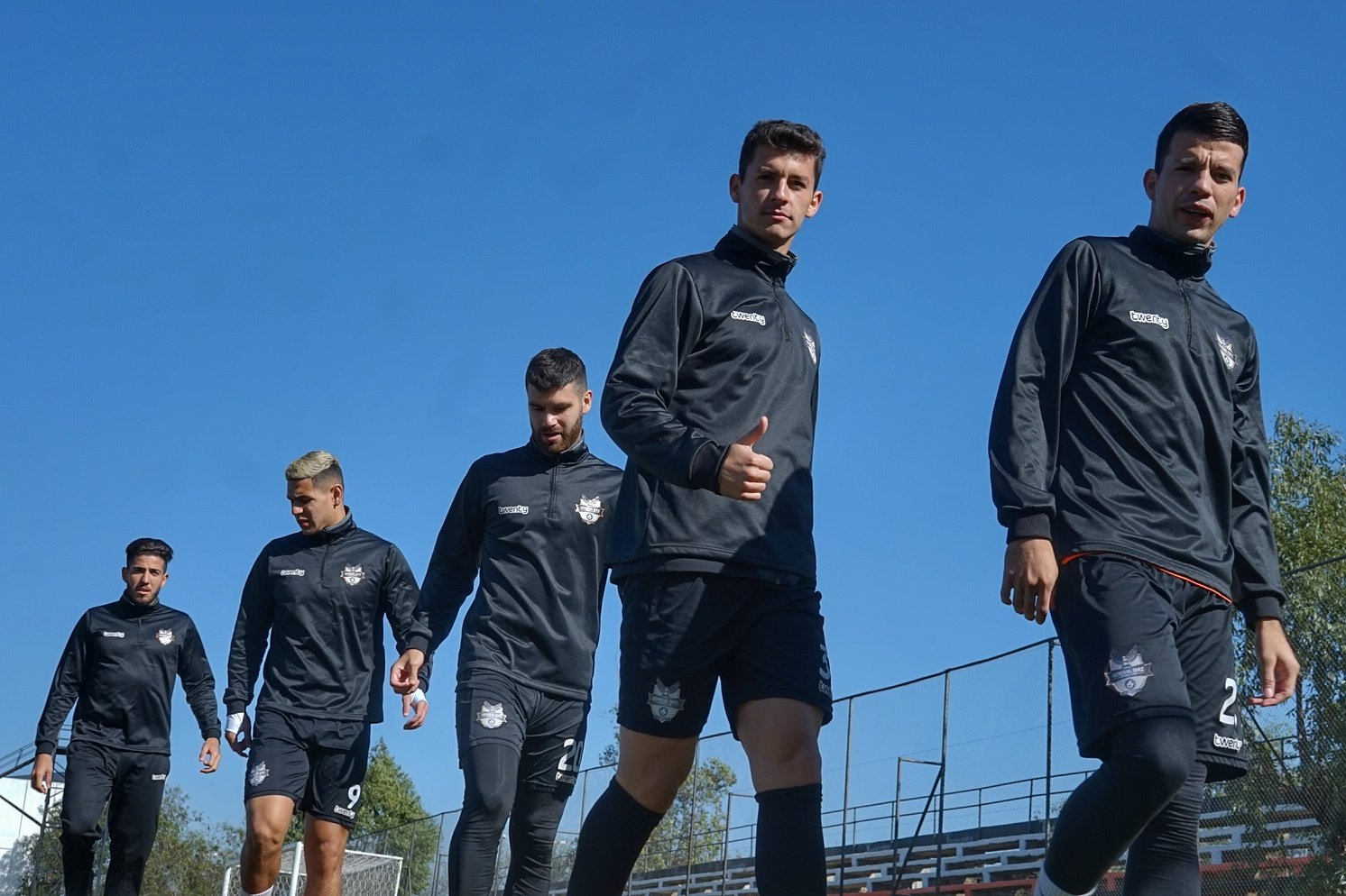 Entrenamiento del plantel de General Díaz. Foto: @clubgralDiaz