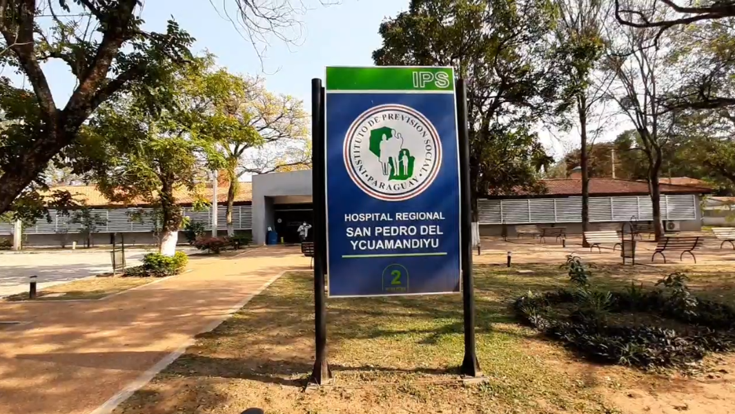 Sede del Hospital Regional del IPS de San Pedro del Ycuamadyyú.