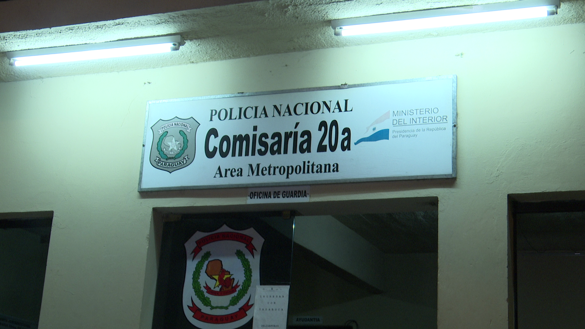 Sede de la Comisaría 20 Metropolitana.