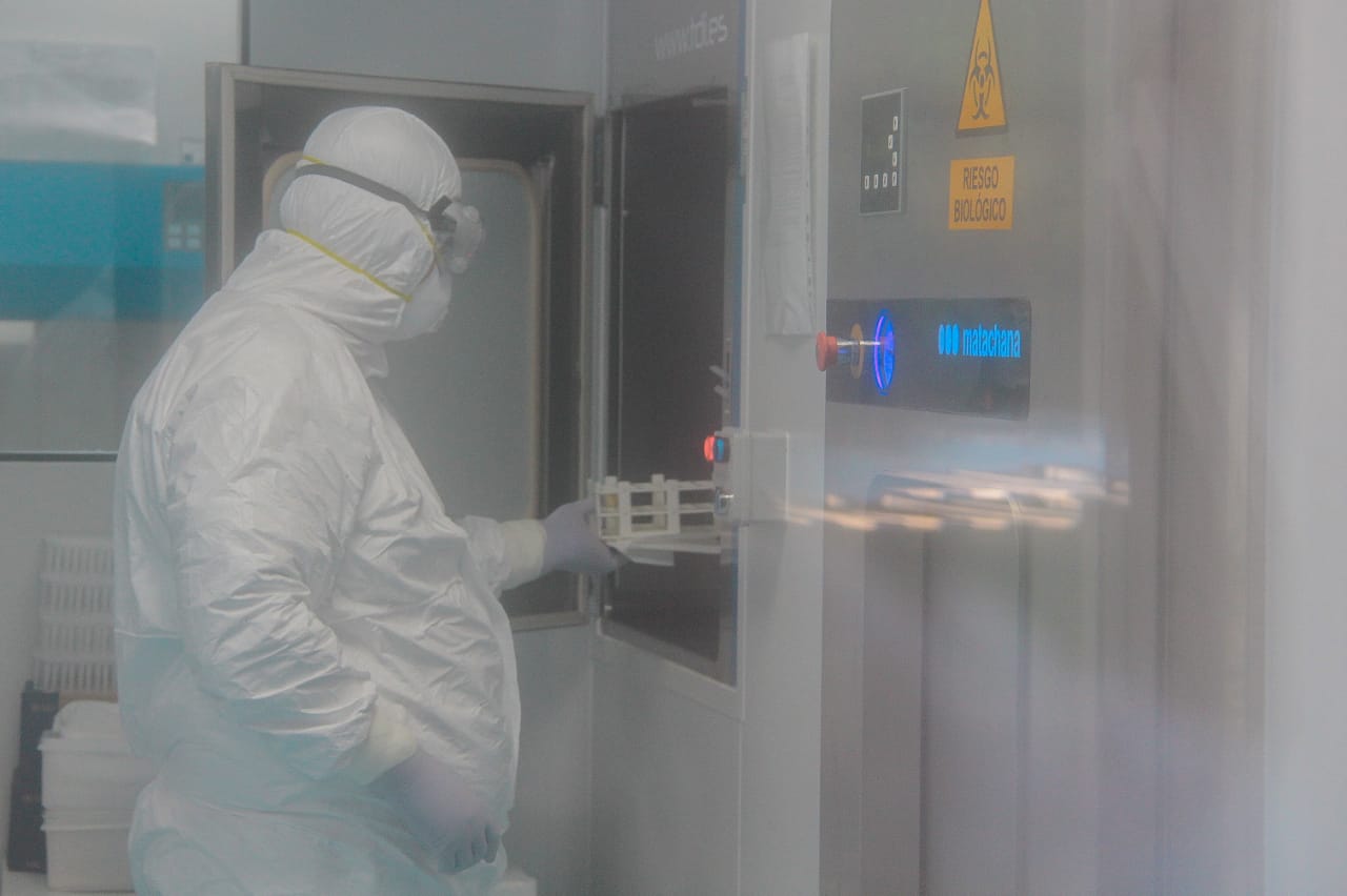Desde el Ministerio de Salud expresaron que la toma de muestras y entrega de resultados se normalizará la próxima semana. Foto: Ministerio de Salud
