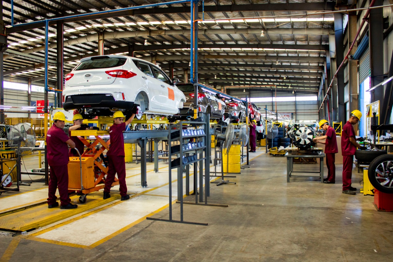 Industria de autopartes.