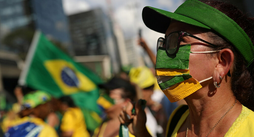 Por primera vez, la pandemia muestra leve ralentización en Brasil. Foto: Sputnik