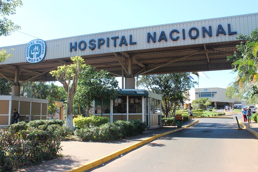 Sede del Hospital Nacional de Itauguá. Foto: Ministerio de Salud