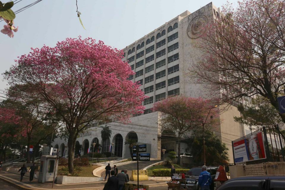 Sede del Palacio de Justicia en Asunción. Foto: @PoderJudicialPY