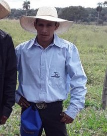 Adelio Mendoza, peón de Estancia Tranquerita.
