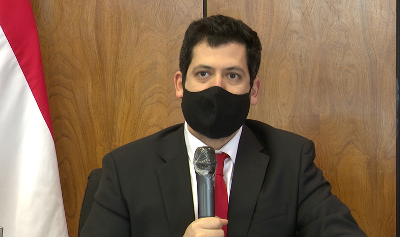 El diputado Raúl Latorre, de la bancada de Honor Colorado. Foto: @Unicanal