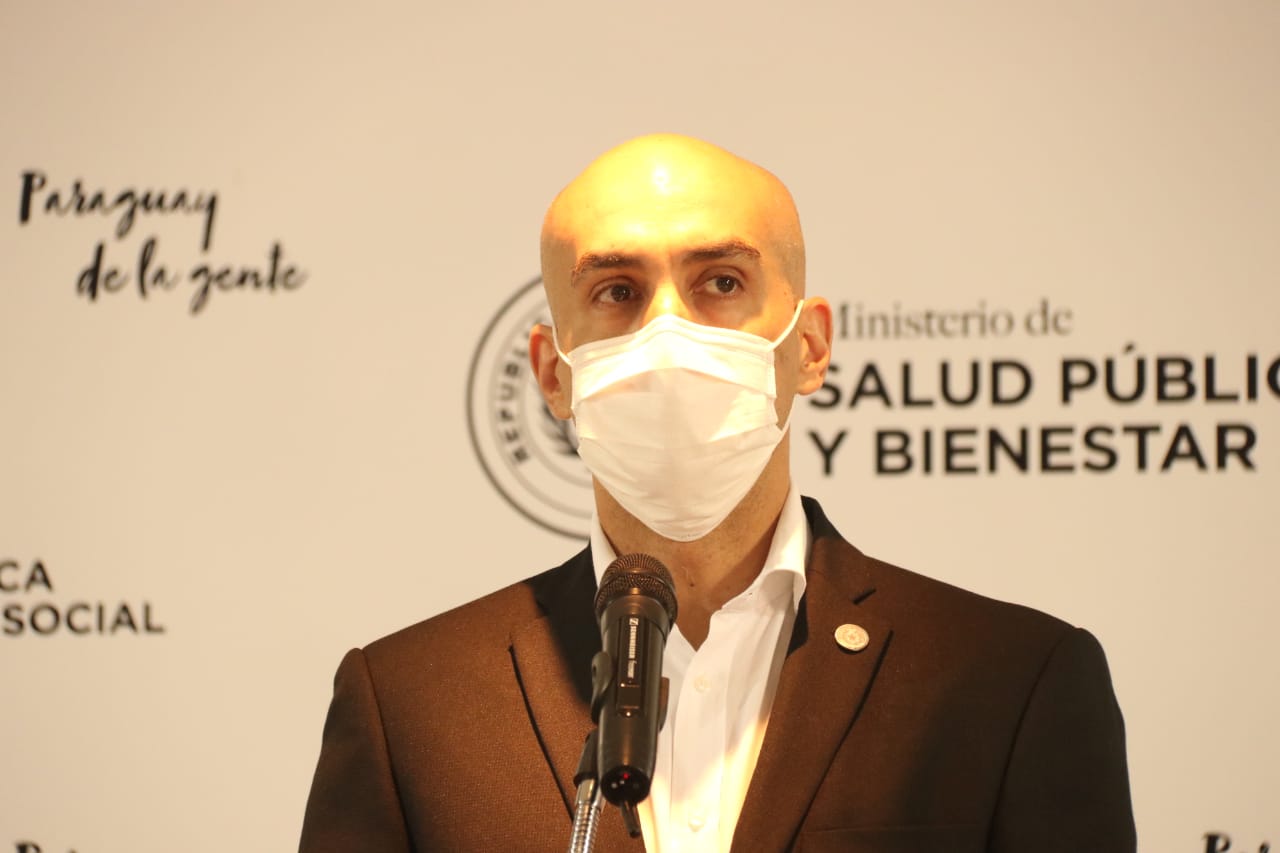 Julio Mazzoleni, ministro de Salud. Foto: Ministerio de Salud