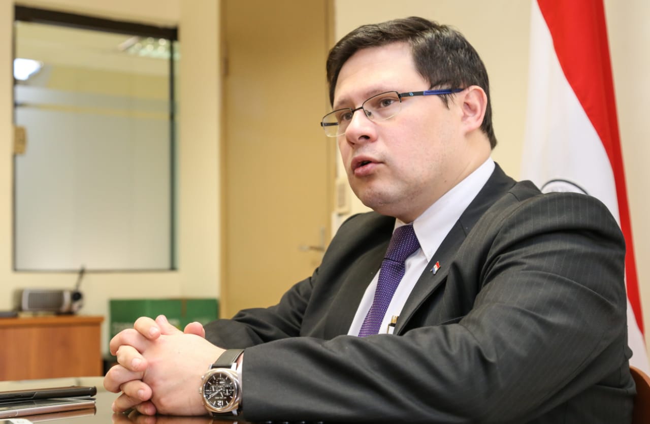 Viceministro de la SET, Oscar Orué.
