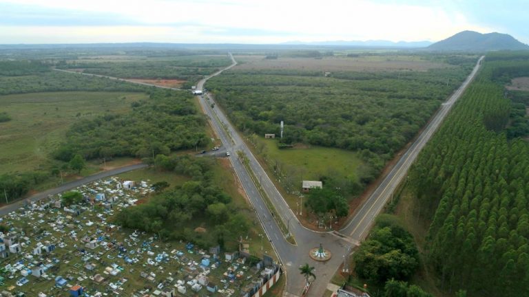 Ruta inaugurada en el depto. de Guairá esta mañana.