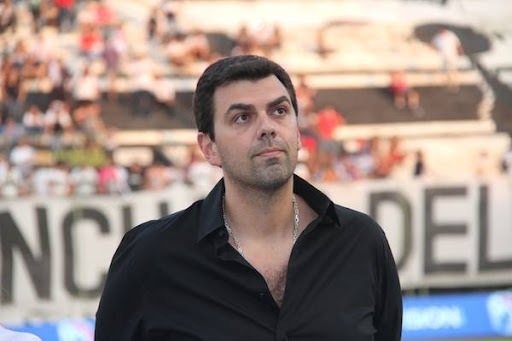 Marco Trovato, presidente sancionado del Club Olimpia.