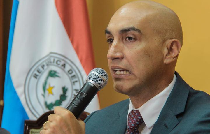 Julio Mazzoleni, ministro de Salud. Foto: Agencia IP.