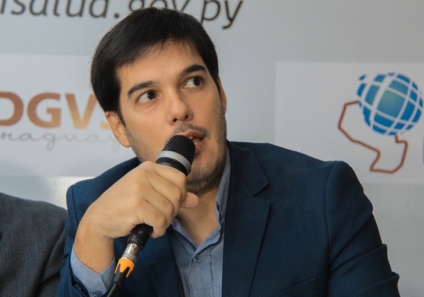 Guillermo Sequera, director de Vigilancia de la Salud. Foto: Ministerio de Salud.