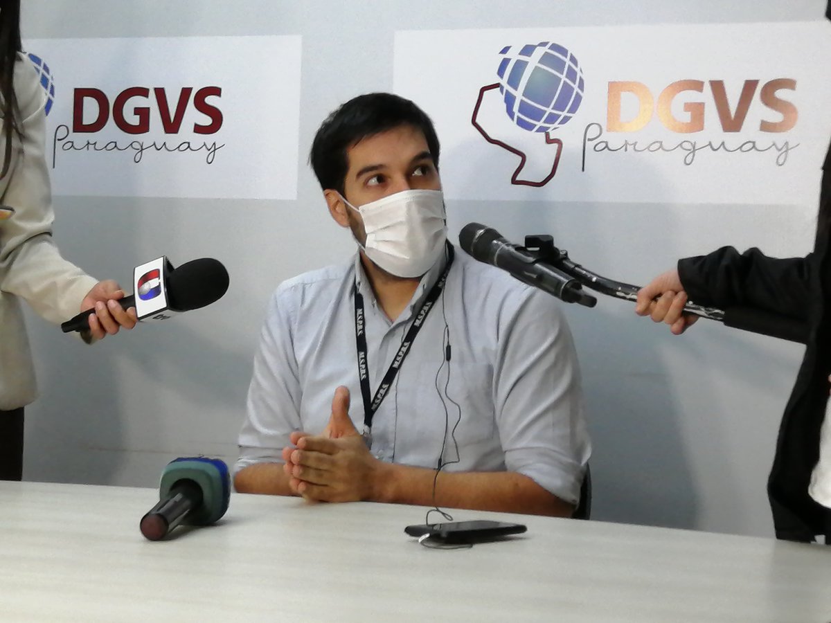 Dr. Guillermo Sequera, director de Vigilancia de la Salud. Foto: Agencia IP