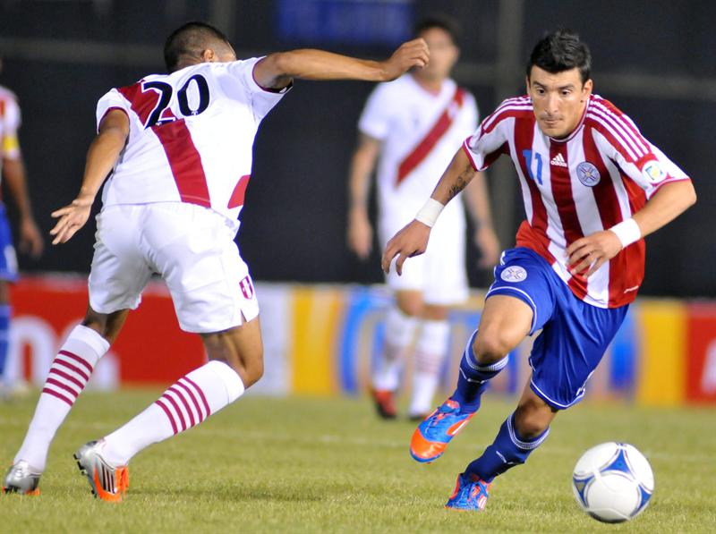 La última victoria de Paraguay ante Perú se dio en 2012 en las Eliminatorias del Mundial de Brasil 2014. Foto de difusión.