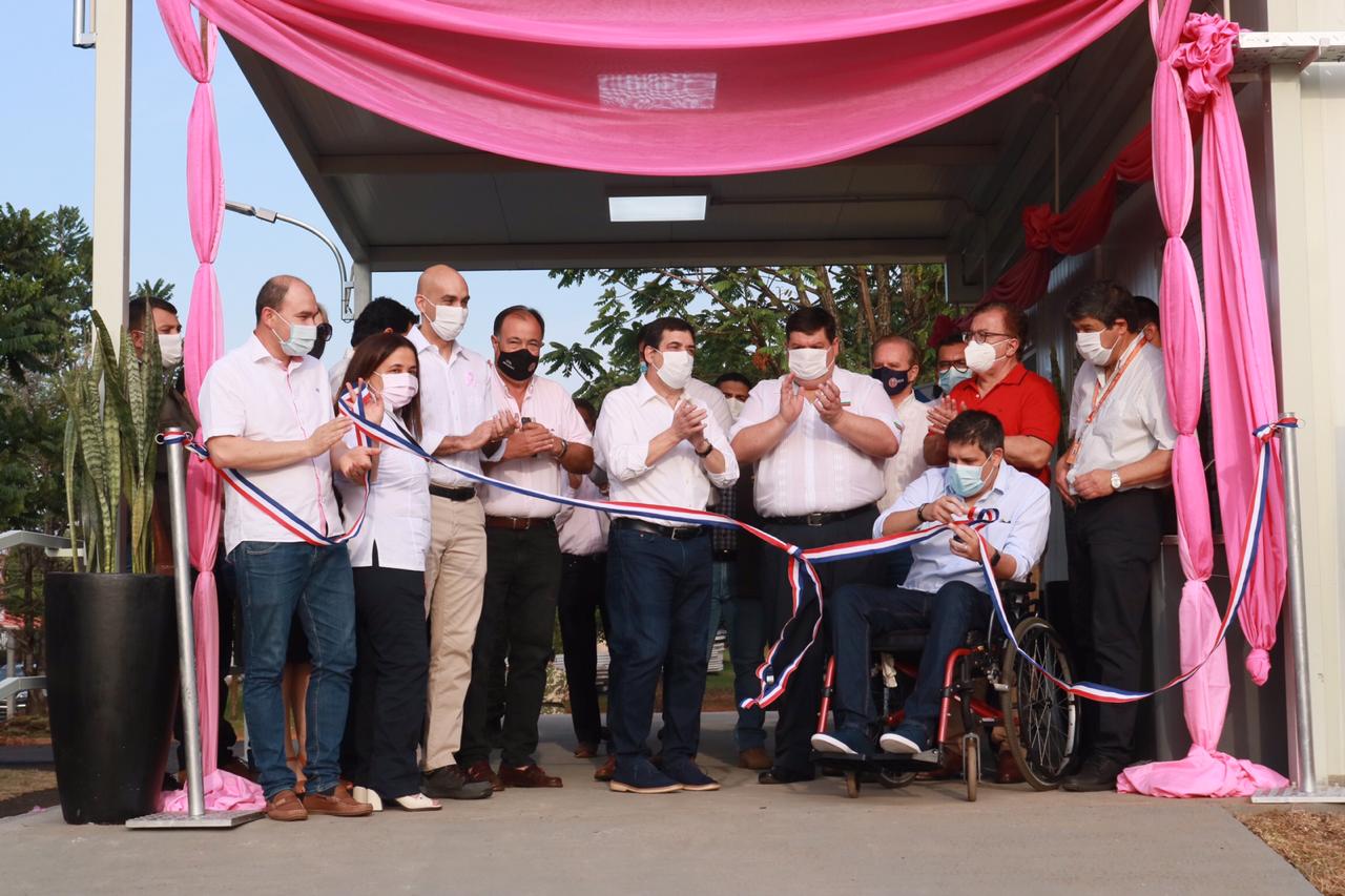 El Gobierno Nacional inauguró 6 pabellones de contingencia para casos de Covid-19. Foto: Agencia IP.