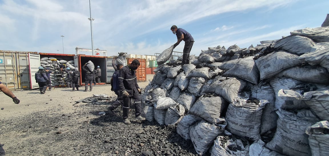 La megaincautación inició el pasado lunes en el Puerto de Terport. Foto: Óscar Lovera, cronista del Grupo JBB.