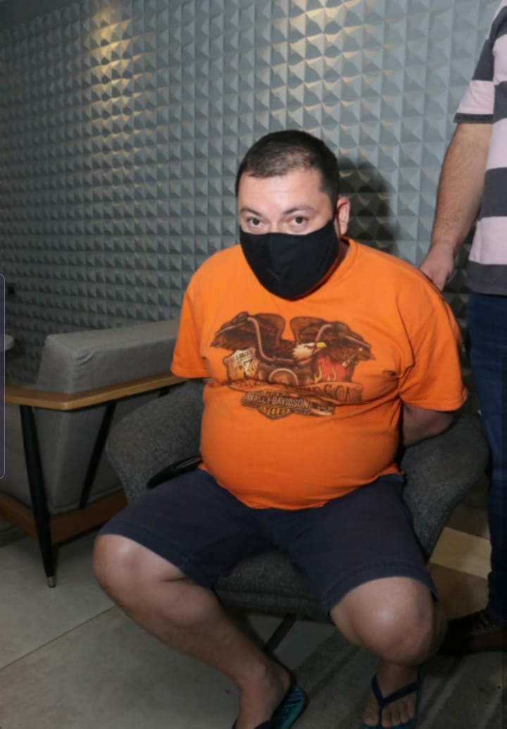 Benjamín Narváez es acusado de hacerse pasar por funcionario de la SET para estafar a empresas. Foto: Gentileza.
