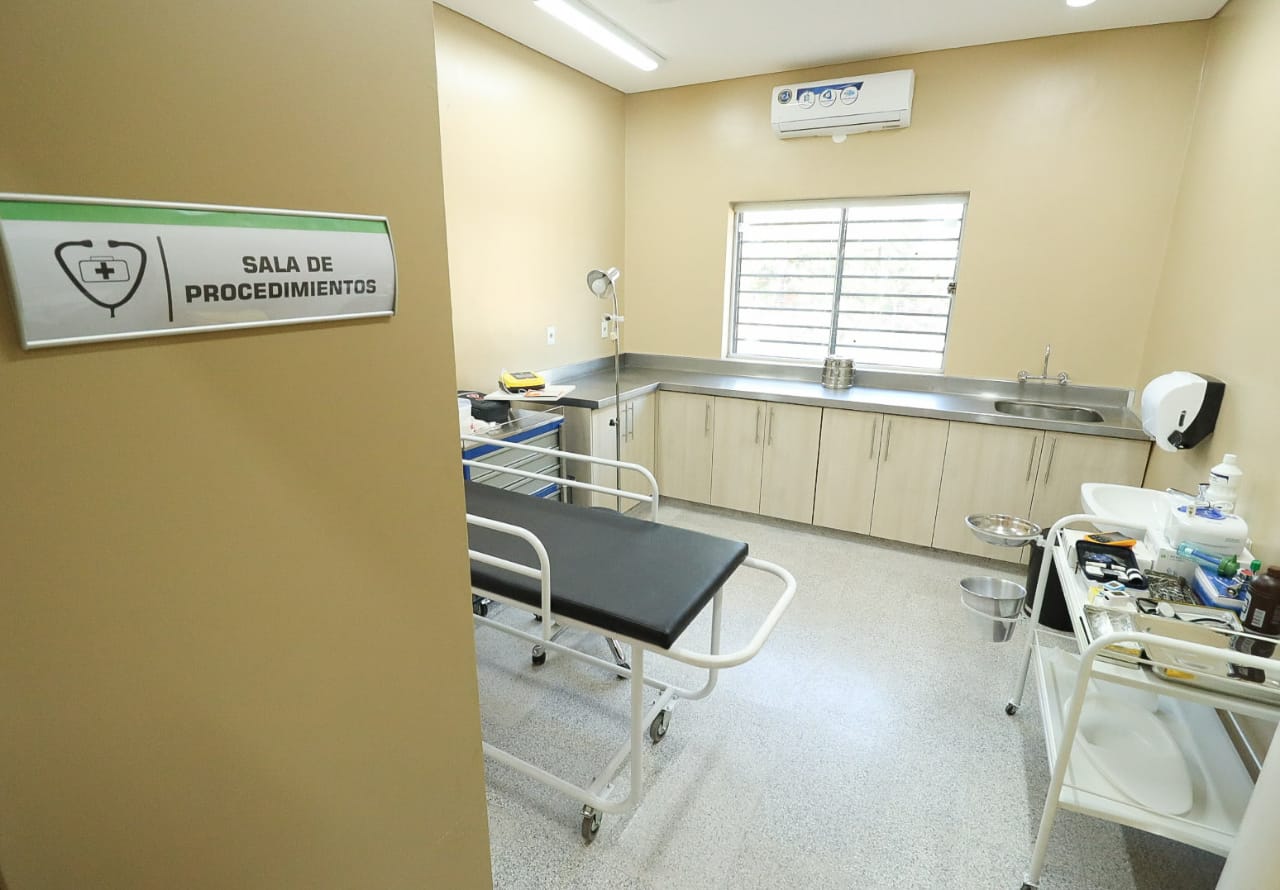 Cada Unidad de Salud de la Familia fue construida y equipada con financiamiento de la Itaipú Binacional. Foto: Itaipú.