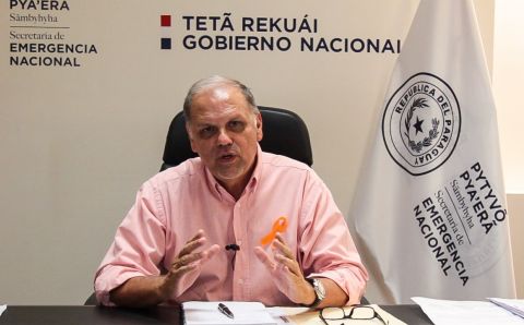 Joaquín Roa, ministro de la Secretaría de Emergencia Nacional (SEN). Foto: SEN.