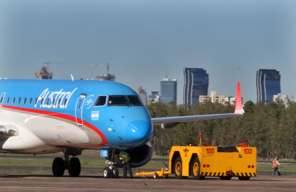 Vuelo de la aerolinea austral