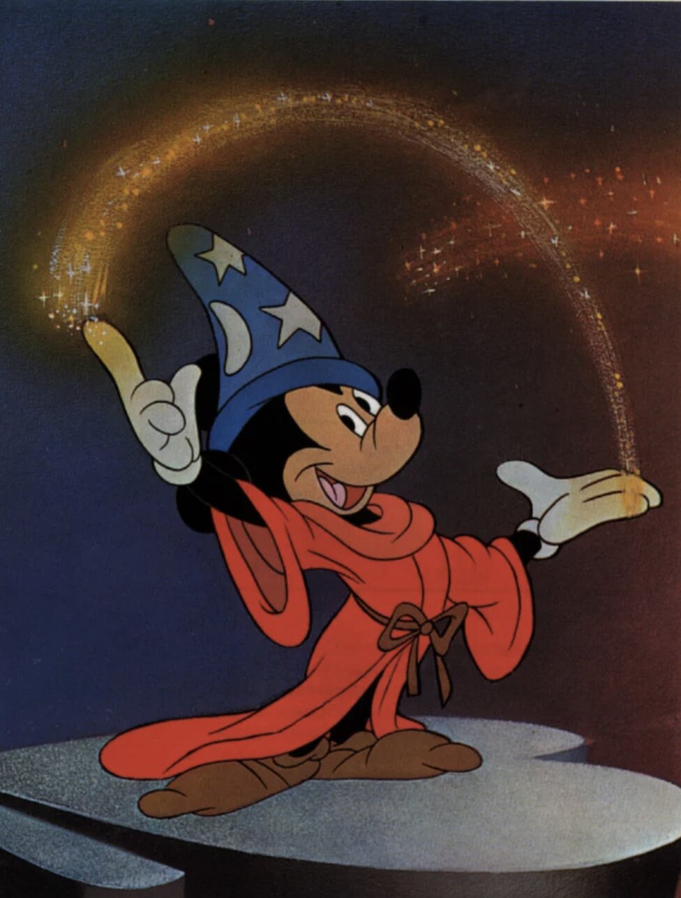 Mickey Mouse en fantasía 2000.