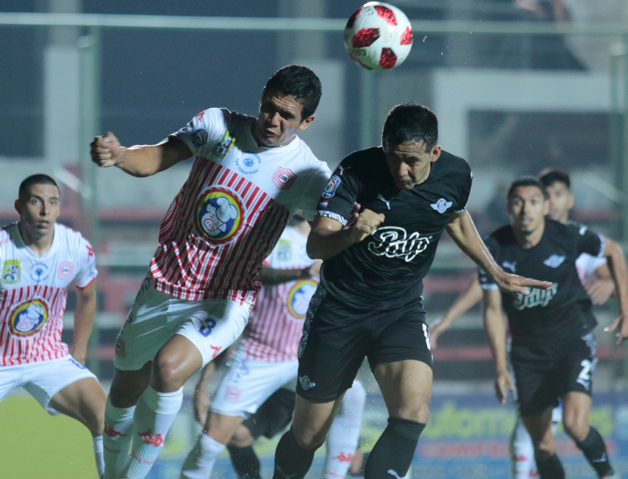 San Lorenzo y Libertad igualaron 2-2. Foto: @CopaDePrimera