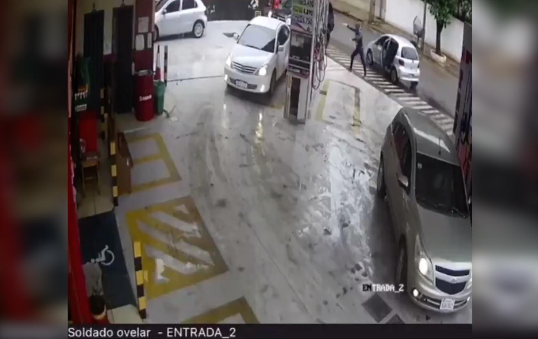 Imagen de cámaras de seguridad.