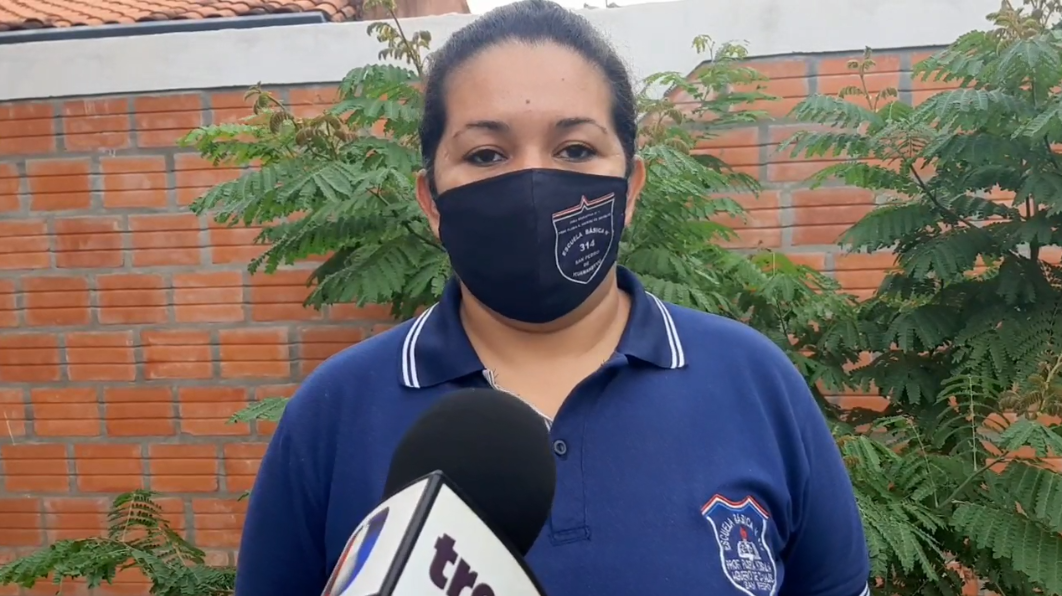 Gloria Gómez, docente de la Escuela Floria Rosalba Agüero de Dávalos