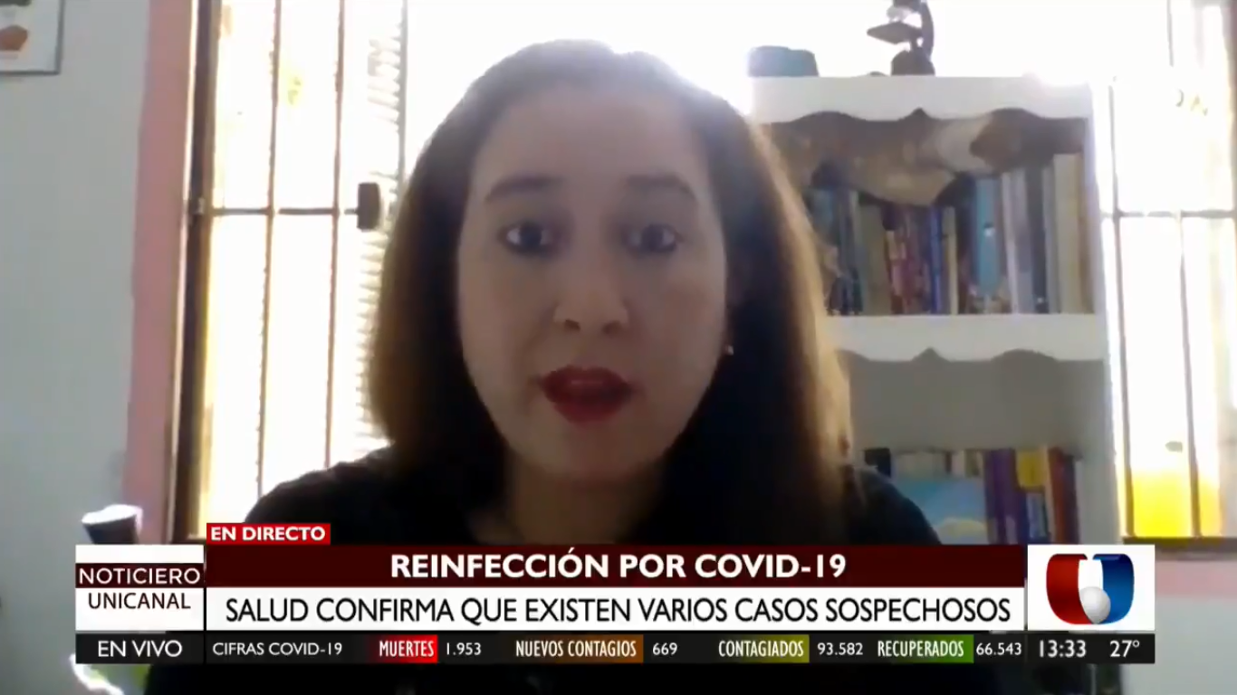 Viviana de Egea, directora de enfermedades transmisibles