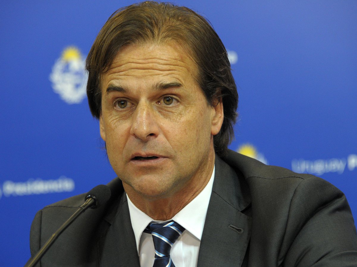 Luis Lacalle Pou, presidente de Uruguay. Foto: Infobae.