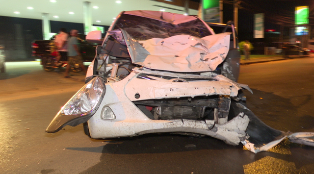 La conductora que ocasionó el accidente, arrojó positivo al alcotest. Foto: Unicanal.