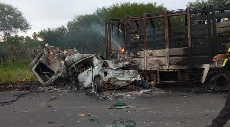 Accidente de tránsito deja cuatro fallecidos