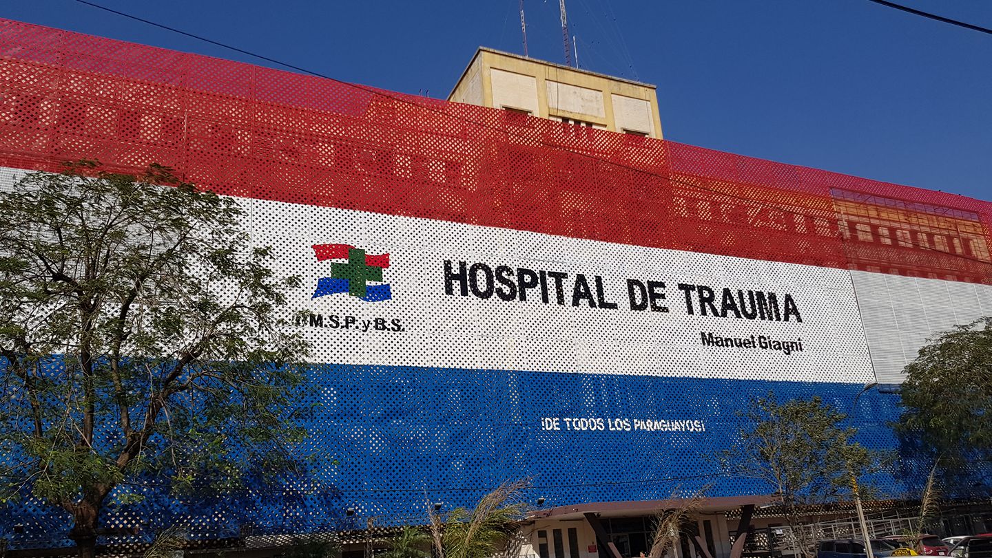 Sede del Hospital de Trauma. Foto: Agencia IP.