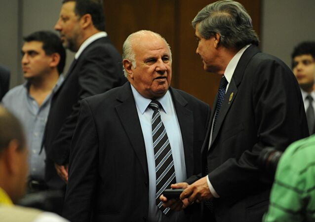 Hoy se cumplen 4 meses del secuestro del exvicepresidente de la República, Óscar Denis. Foto: Agencia IP.