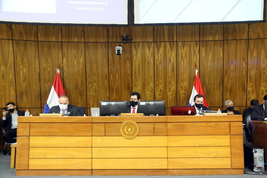 Sesión de la Comisión Permanente del Congreso. Foto: Honorable Cámara de Diputados.
