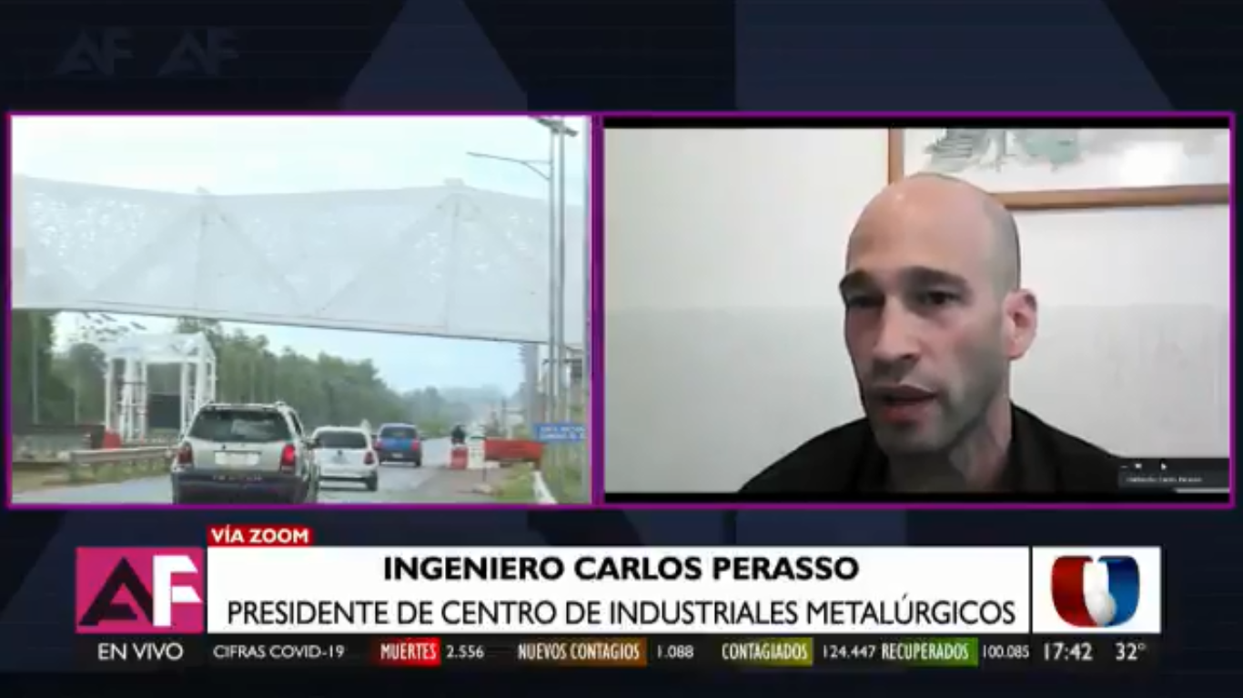 Ing. Carlos Perasso, Centro de Industriales Metalúrgicos