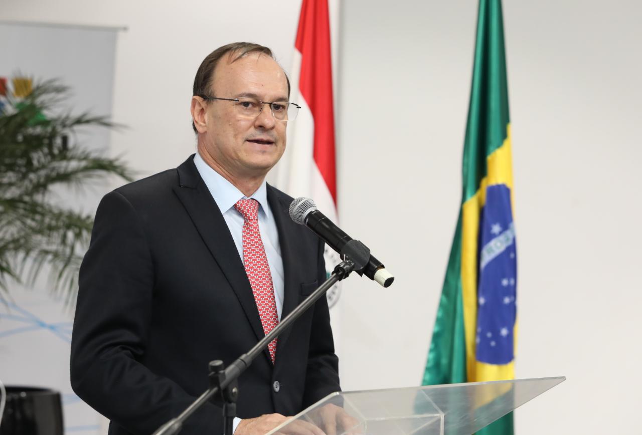 Ernst Bergen, renunció a su cargo como director de Itaipú. Foto: Itaipú.