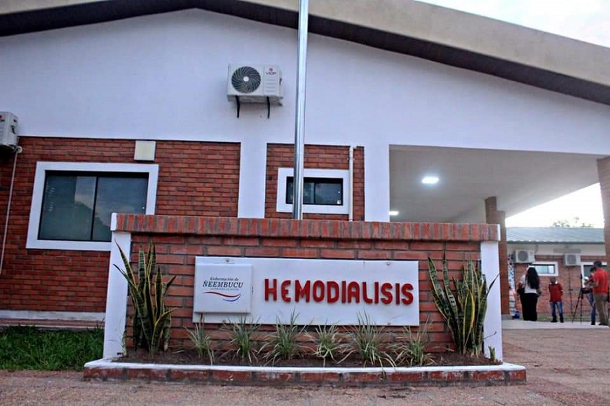 Desde hoy, habilitan servicio de hemodiálisis en Ñeembucú