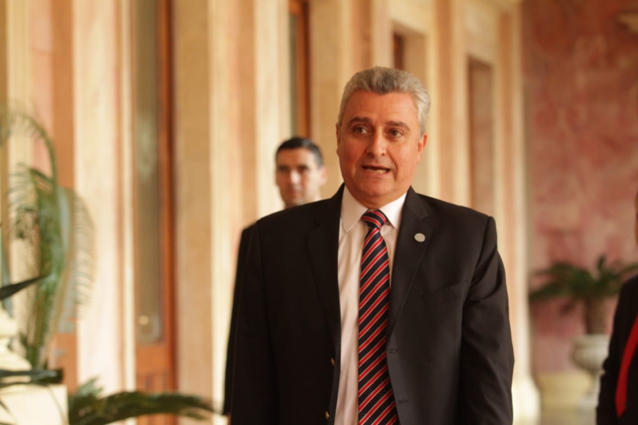 Diputados analizarán el voto censura al jefe de Gabinete Civil Presidencial, Juan Ernesto Villamayor. Foto: Agencia IP.