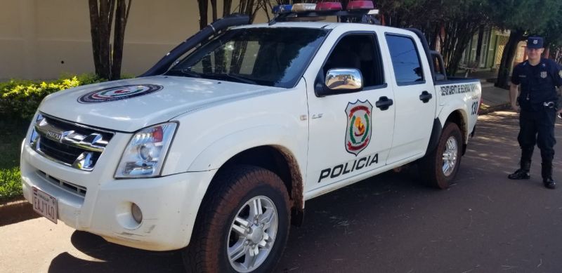 Persecución policial en Asunción. Foto: gentileza.