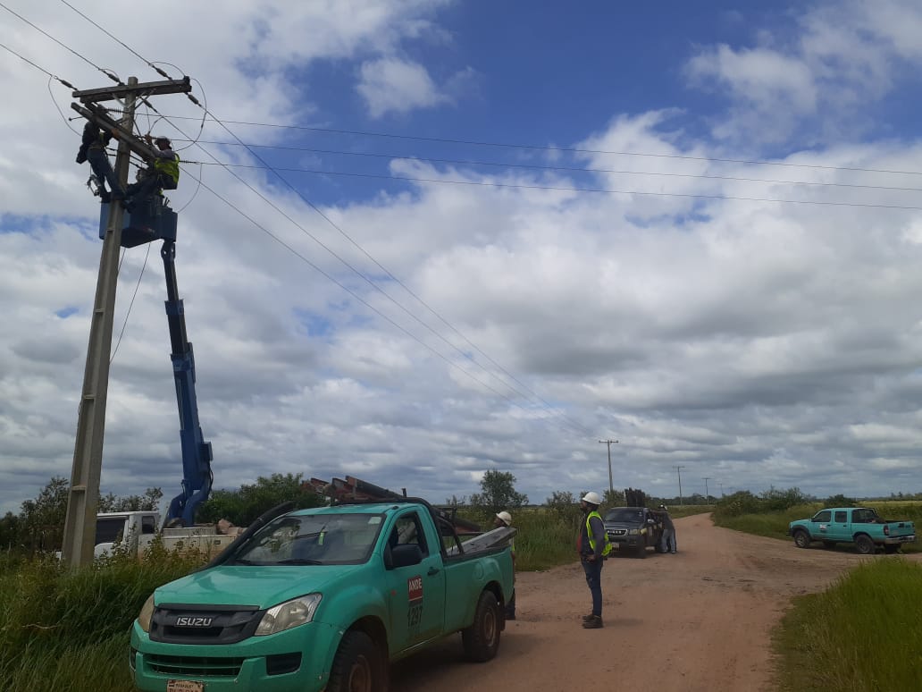 ANDE reportó 49 alimentadores fuera de servicio tras temporal