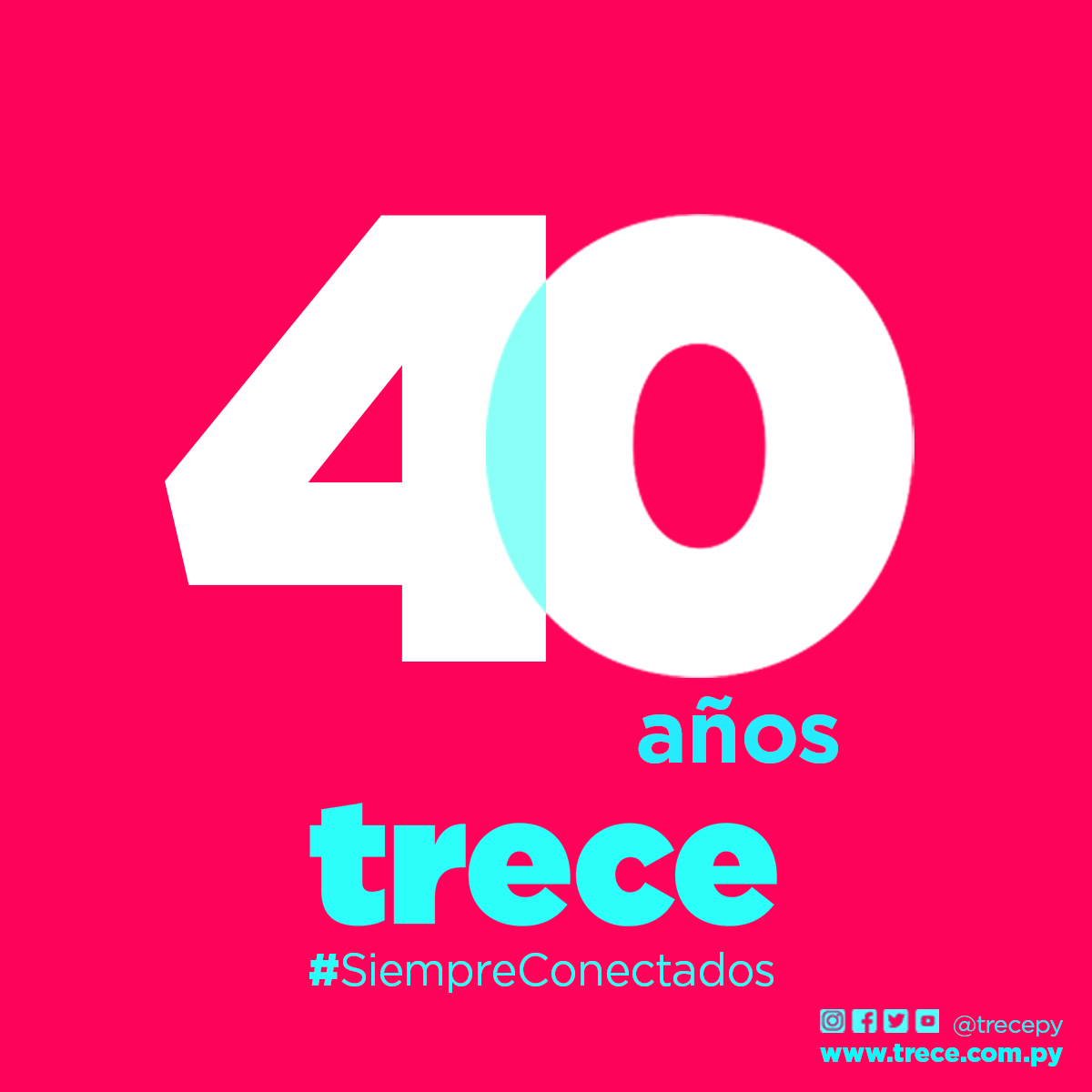 Trece cumple 40 años al aire.